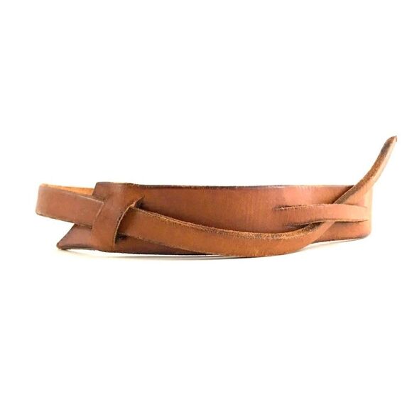 VTG leather knot belt main image 13